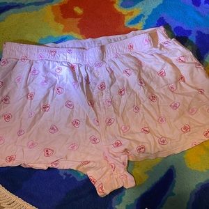 PINK mini shorts